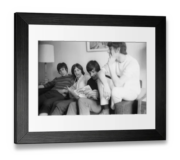 Framed Print : The Kinks In Their Hotel Room Framed Print : The Kinks In Their Hotel Room
