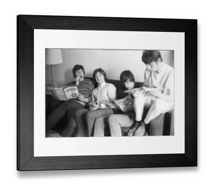 Framed Print : The Kinks In Their Hotel Room Framed Print : The Kinks In Their Hotel Room