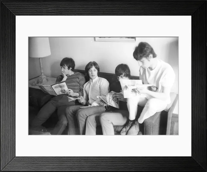 Framed Print : The Kinks In Their Hotel Room Framed Print : The Kinks In Their Hotel Room