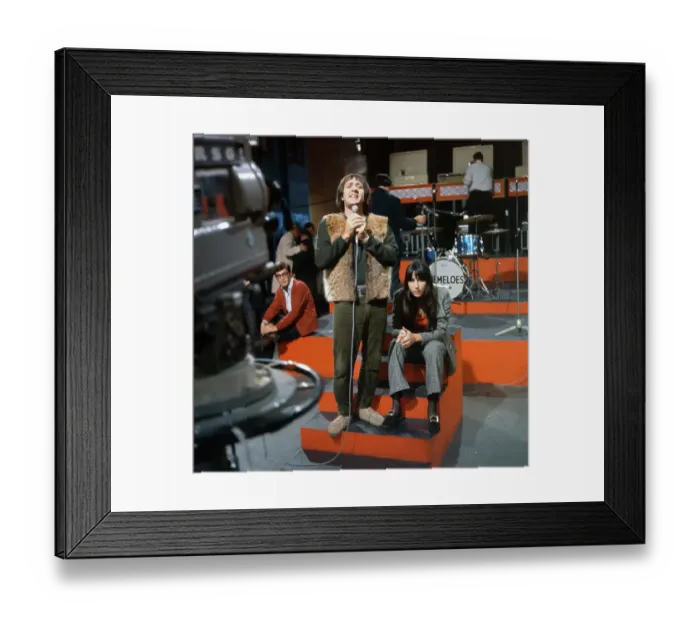 Framed Print : Sonny & Cher On Ready Steady Go Framed Print : Sonny & Cher On Ready Steady Go