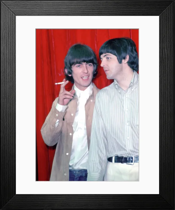 Framed Print : Beatles Help! Press Conference Framed Print : Beatles Help! Press Conference