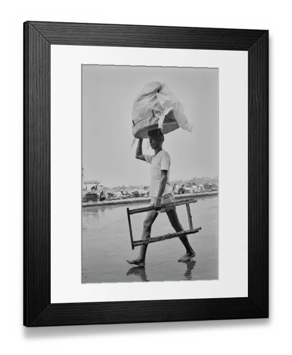 Framed Print : Barefoot In Saignon Framed Print : Barefoot In Saignon