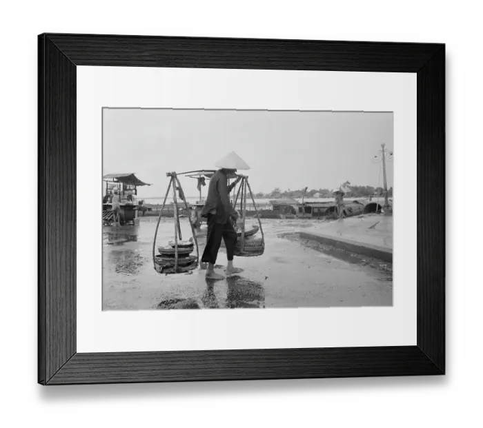 Framed Print : Life Along The Saigon River Framed Print : Life Along The Saigon River