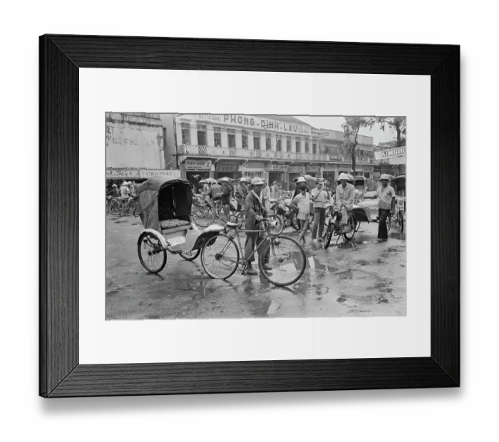 Framed Print : Cycle Rickshaw, Saigon Framed Print : Cycle Rickshaw, Saigon