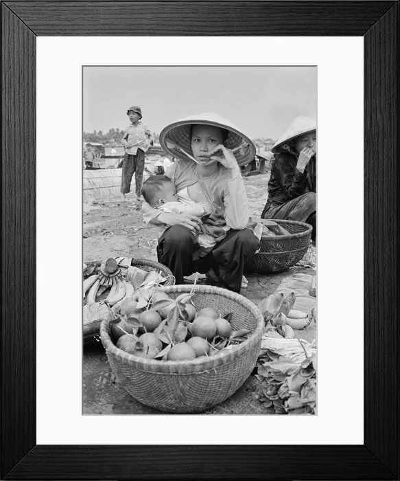 Framed Print : Life Along The Saigon River Framed Print : Life Along The Saigon River