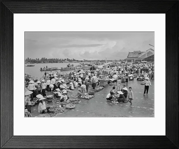 Framed Print : Life Along The Saigon River Framed Print : Life Along The Saigon River