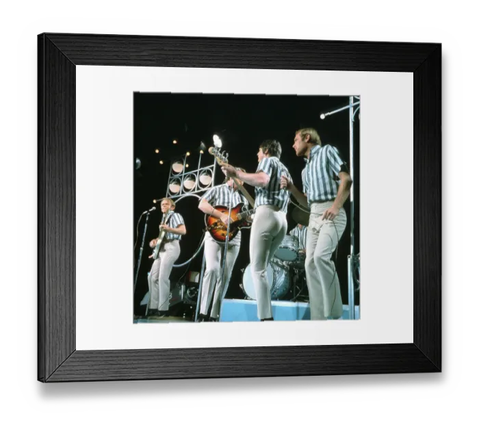 Framed Print : Beach Boys On The Andy Williams Show Framed Print : Beach Boys On The Andy Williams Show
