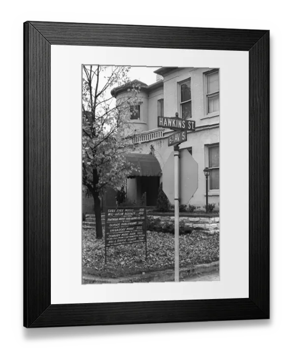 Framed Print : Music Row. NASHVILLE - OCTOBER 1965: A view of the offices of Sure Fire Music Framed Print : Music Row. NASHVILLE - OCTOBER 1965: A view of the offices of Sure Fire Music