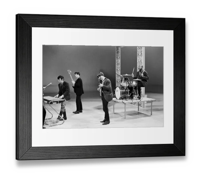 Framed Print : The Miller-Goldberg Blues Band On Hullabaloo Framed Print : The Miller-Goldberg Blues Band On Hullabaloo