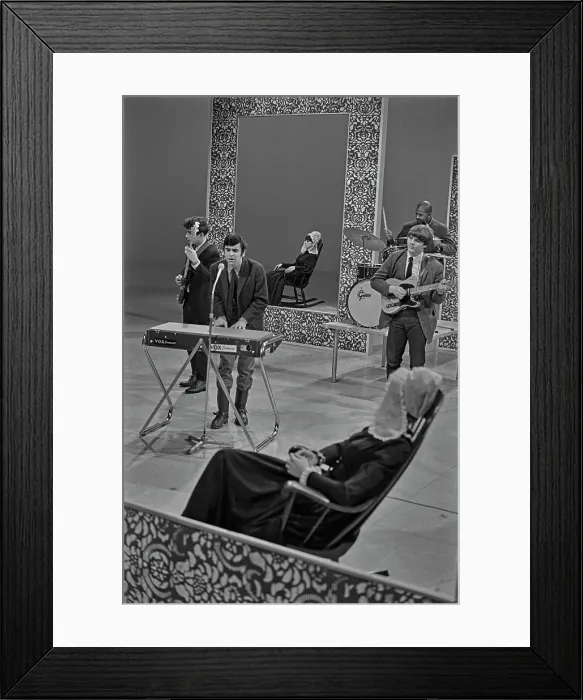 Framed Print : Goldberg-Miller Blues Band Play Hullabaloo Framed Print : Goldberg-Miller Blues Band Play Hullabaloo