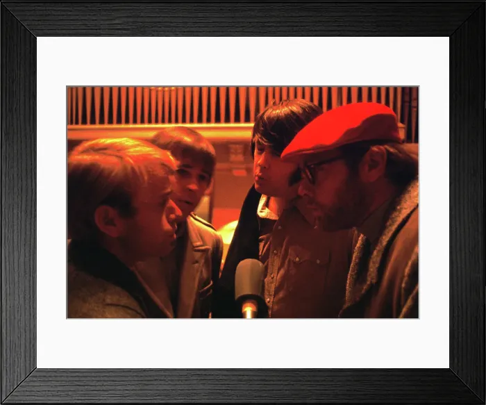 Framed Print : Beach Boys Recording Framed Print : Beach Boys Recording