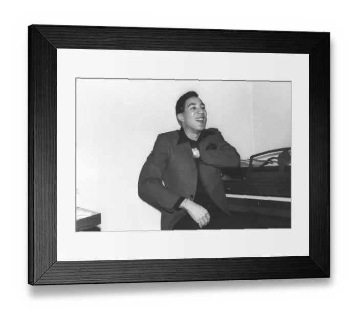 Framed Print : Smokey Robinson At Motown Records Framed Print : Smokey Robinson At Motown Records