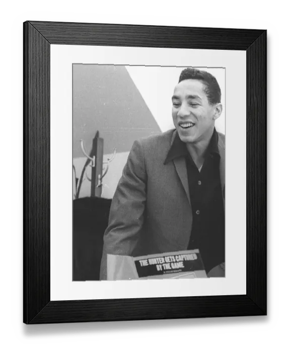 Framed Print : Smokey Robinson At Motown Records Framed Print : Smokey Robinson At Motown Records