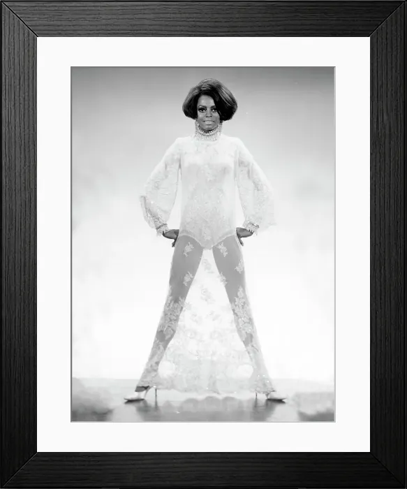 Framed Print : Diana Ross Portrait Framed Print : Diana Ross Portrait