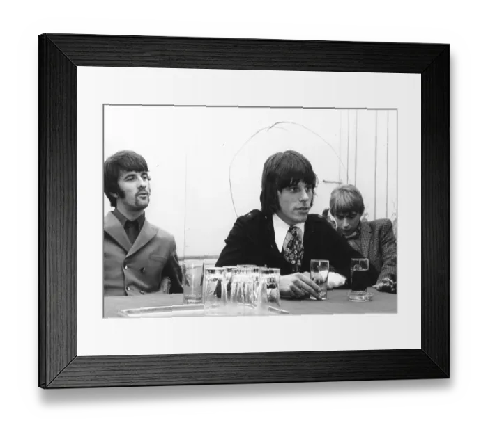 Framed Print : The Yardbirds Interview Framed Print : The Yardbirds Interview