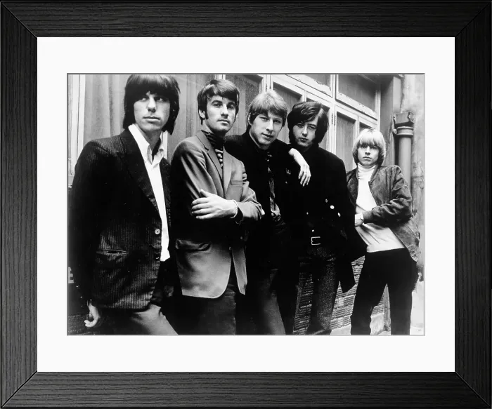 Framed Print : The Yardbirds With Beck & Page Framed Print : The Yardbirds With Beck & Page