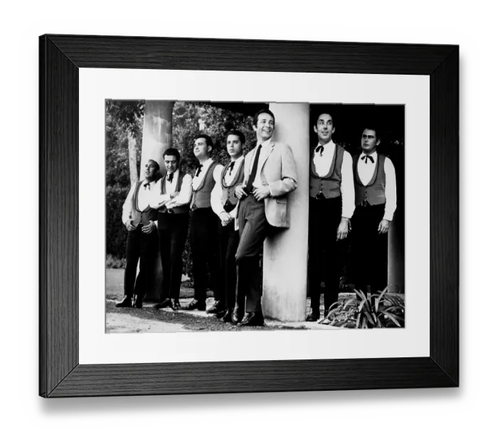 Framed Print : Herb Alpert And The Tijuana Brass Band Portrait Framed Print : Herb Alpert And The Tijuana Brass Band Portrait