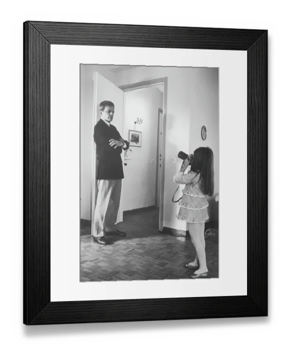 Framed Print : The Kinski Family In Rome Framed Print : The Kinski Family In Rome