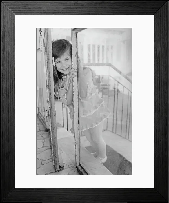 Framed Print : The Kinski Family In Rome Framed Print : The Kinski Family In Rome