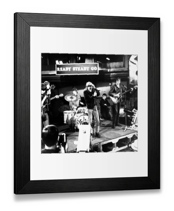 Framed Print : The Yardbirds On Ready Steady Go Framed Print : The Yardbirds On Ready Steady Go