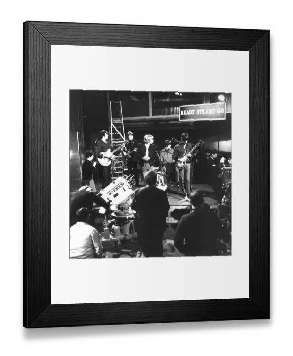 Framed Print : The Yardbirds With Jeff Beck On Ready Steady Go Framed Print : The Yardbirds With Jeff Beck On Ready Steady Go