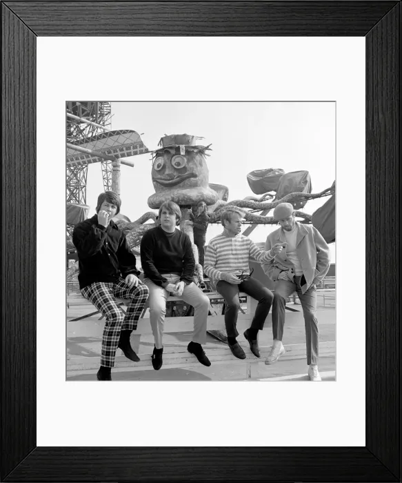 Framed Print : Beach Boys At Pacific Ocean Park Framed Print : Beach Boys At Pacific Ocean Park