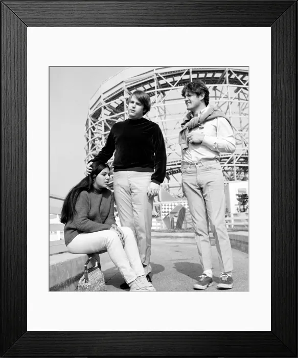 Framed Print : Beach Boys At Pacific Ocean Park Framed Print : Beach Boys At Pacific Ocean Park