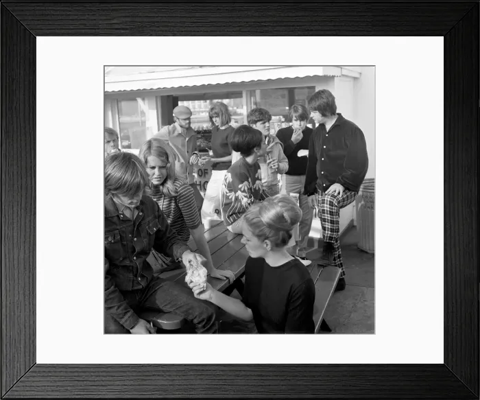 Framed Print : Beach Boys At Pacific Ocean Park Framed Print : Beach Boys At Pacific Ocean Park