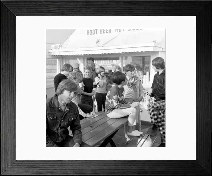 Framed Print : Beach Boys At Pacific Ocean Park Framed Print : Beach Boys At Pacific Ocean Park