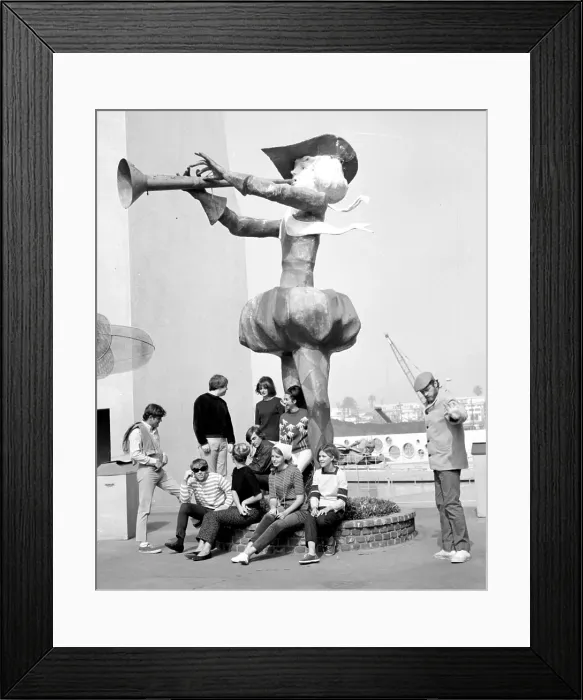 Framed Print : Beach Boys At Pacific Ocean Park Framed Print : Beach Boys At Pacific Ocean Park