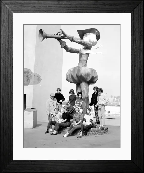 Framed Print : Beach Boys At Pacific Ocean Park