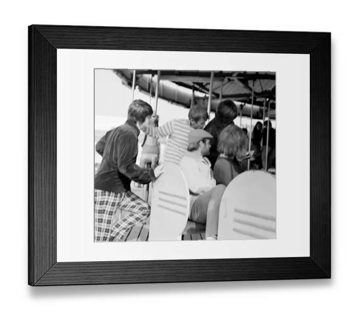 Framed Print : Beach Boys At Pacific Ocean Park