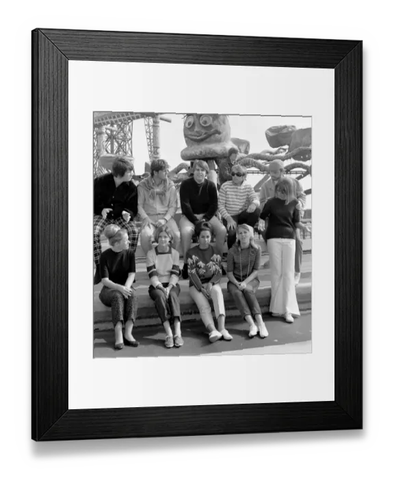 Framed Print : Beach Boys At Pacific Ocean Park Framed Print : Beach Boys At Pacific Ocean Park