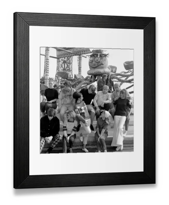 Framed Print : Beach Boys At Pacific Ocean Park Framed Print : Beach Boys At Pacific Ocean Park