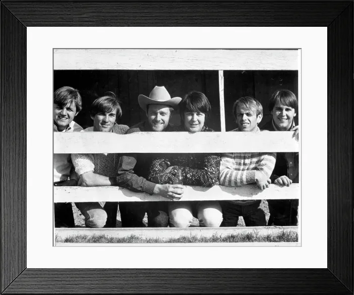 Framed Print : Beach Boys Portrait Framed Print : Beach Boys Portrait