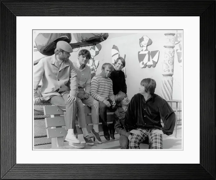 Framed Print : Beach Boys At Pacific Ocean Park Framed Print : Beach Boys At Pacific Ocean Park