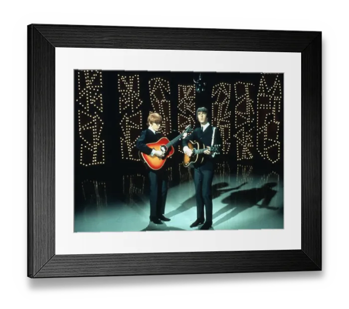 Framed Print : Pop Duo Peter And Gordon