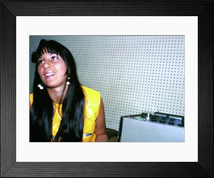 Framed Print : Cher At The Studio Framed Print : Cher At The Studio