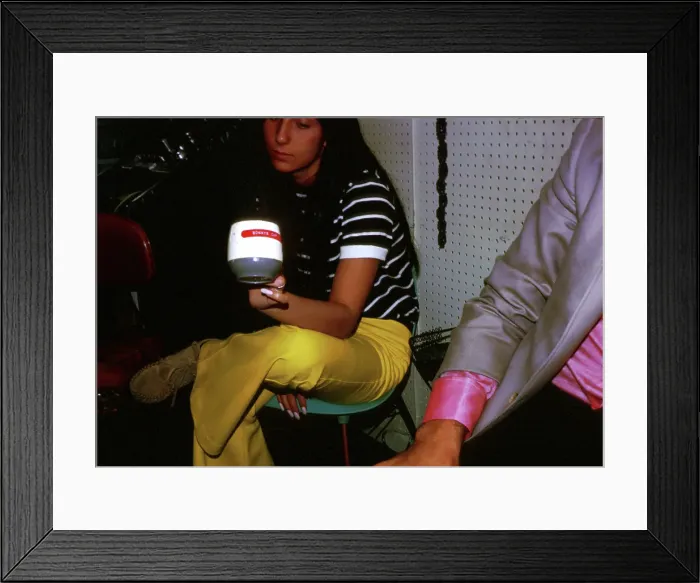 Framed Print : Cher Recording Framed Print : Cher Recording