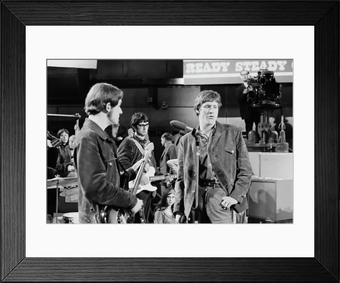 Framed Print : Manfred Mann On Ready Steady Go! Framed Print : Manfred Mann On Ready Steady Go!