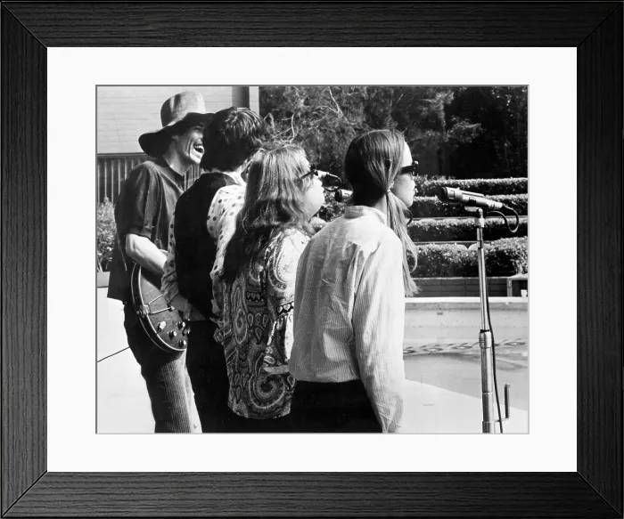 Framed Print : The Mamas And The Papas At The Hollywood Bowl Framed Print : The Mamas And The Papas At The Hollywood Bowl