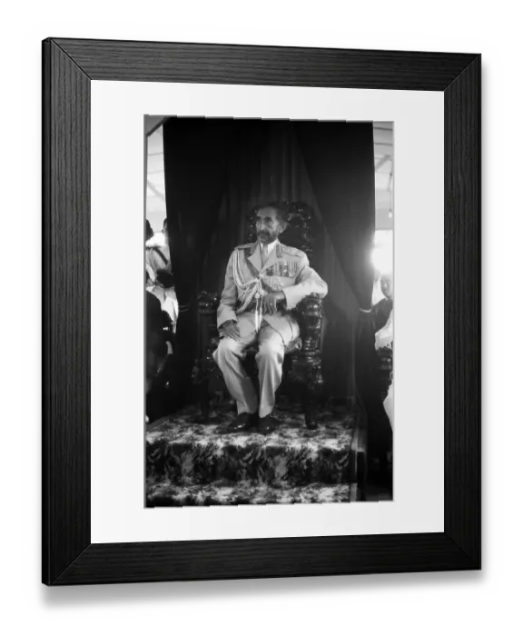 Framed Print : Haile Selassie Attends Services At An Ethiopian Orthodox Church In Port Of Spain Trinidad Framed Print : Haile Selassie Attends Services At An Ethiopian Orthodox Church In Port Of Spain Trinidad