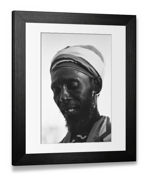 Framed Print : A Rastafarian Leader At A Reception For Haile Selassie In Kingston Jamaica Framed Print : A Rastafarian Leader At A Reception For Haile Selassie In Kingston Jamaica