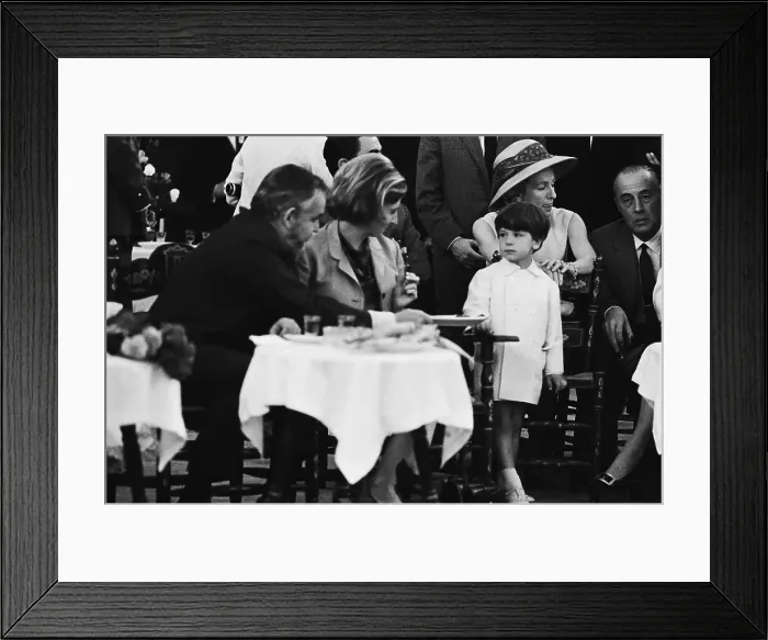Framed Print : John F. Kennedy Jr. In Seville Framed Print : John F. Kennedy Jr. In Seville