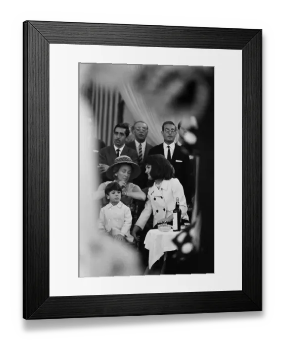 Framed Print : Jacqueline Kennedy In Seville