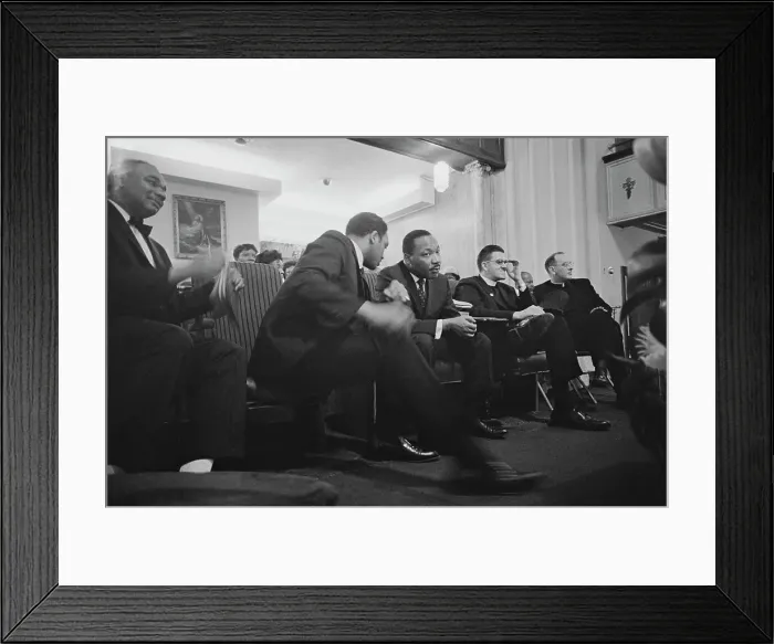 Framed Print : MLK In Chicago Framed Print : MLK In Chicago
