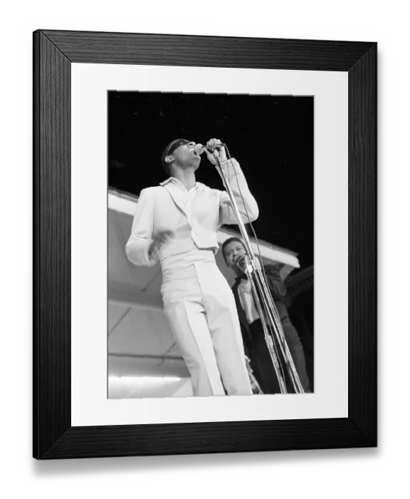 Framed Print : Stevie Wonder At Soundblast 66 Framed Print : Stevie Wonder At Soundblast 66