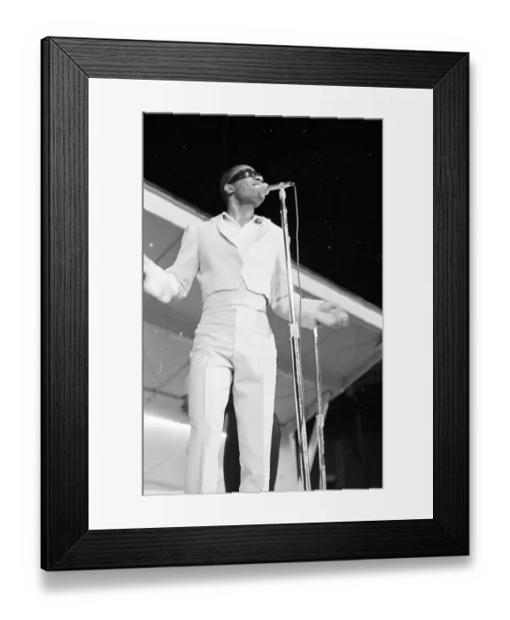 Framed Print : Stevie Wonder At Soundblast 66 Framed Print : Stevie Wonder At Soundblast 66