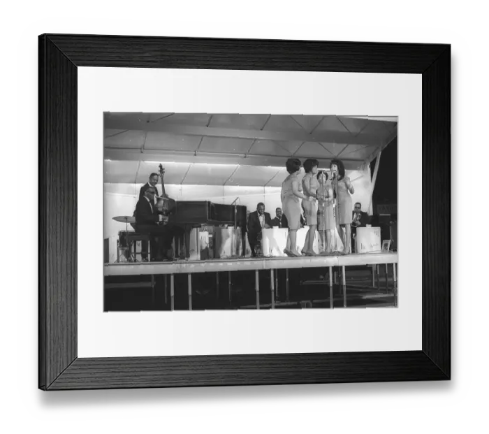 Framed Print : Ray Charles At Sound Blast 66 Framed Print : Ray Charles At Sound Blast 66