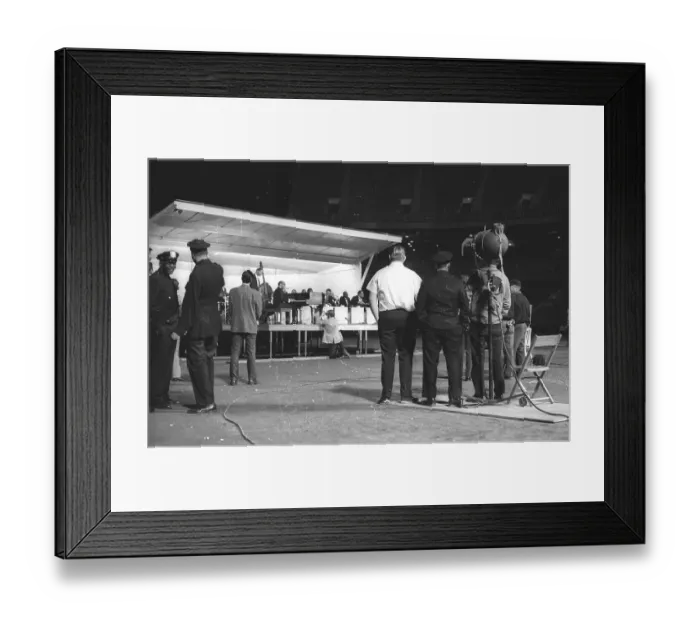 Framed Print : Ray Charles At Sound Blast 66 Framed Print : Ray Charles At Sound Blast 66